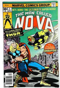Nova (1976 series)  #4, VF (Actual scan)