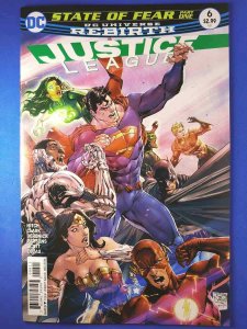 Justice League Rebirth #6 Nm- DC Comics c33a