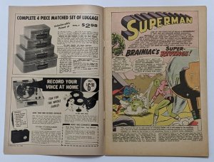 Action Comics #280 (Sept 1961, DC) VG+ 4.5 Brainiac Lex Luthor app Curt Swan cvr 