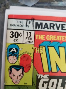 Invaders #13 Marvel (77) VF