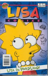 Lisa Comics #1 Bongo Comics 1995 VF- Simpsons Newsstand