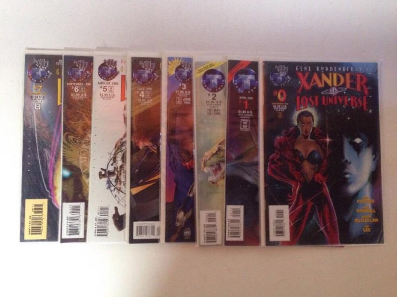 Lost Universe 0 1-7 Near Mint Lot Set Run Gene Roddenberry 