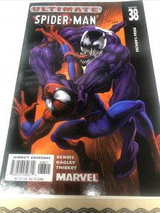 Ultimate Spider-Man (2003) #38 Variant • Signed Art Thibert •Signed Inside Cover