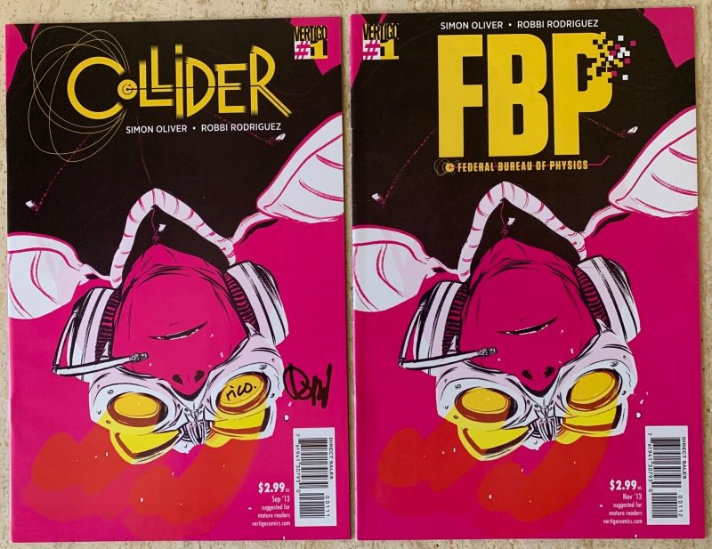 FEDERAL BUREAU OF PHYSICS 1-24 (COLLIDER 1) | VERTIGO 2013-15 | COMPLETE SERIES