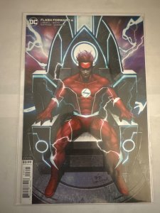 Flash Forward #6 Variant Cover *Wally West merges w/ Mobius Chair