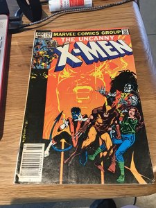 The Uncanny X-Men #159  (1982) mid high grade! 1st Belvedere Castle! FN/VF Wow