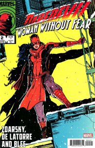 Daredevil: Woman Without Fear #2B VF/NM ; Marvel | 1:25 Variant Elektra