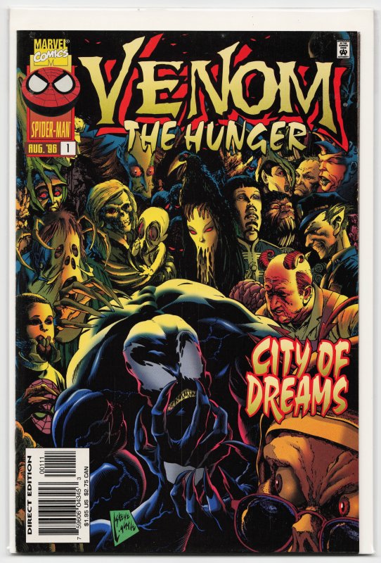 Venom: The Hunger #1 (1996) Venom