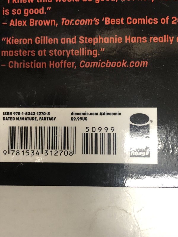 Die Vol.1 Fantasy Heartbreaker  (2019) Image  SC TPB Kieron Gillen