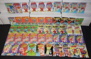 Vintage DC Copper Age Flash 50pc High Grade Comic Lot JLA