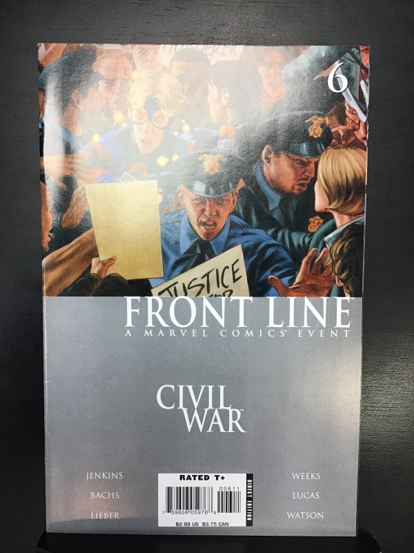 Civil War: Front Line #1 Direct Edition (2006) #1-11 Nm