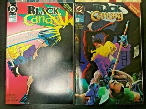 BLACK CANARY #1-4 4PC LOT (VF) HERO WORSHIP!! 1993