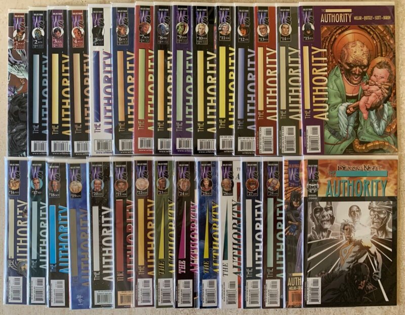 THE AUTHORITY 1-29 + ANNUAL 2000 | WILDSTORM 1999-2002 | COMPLETE SERIES