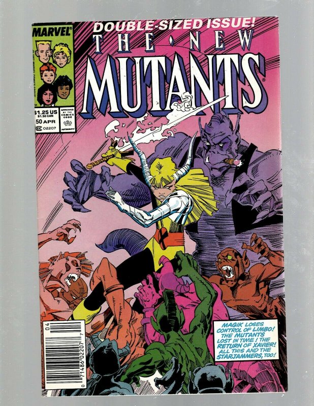 12 The New Mutants Marvel Comic Books #29 31 38 40 41 43 44 47 48 49 50 56 GB2