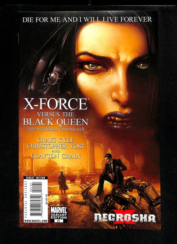 X-Force (2008) #21 Crain Variant 1:10 Interview with a Vampire