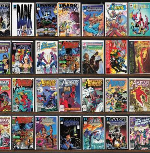 Huge Lot 140+ Comics with Avengers West Coast, West Coast Avengers & More!