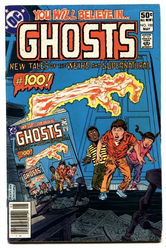 GHOSTS #100 comic book 1981 DC COMICS -INFINITY COVER