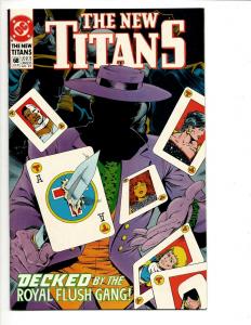 Lot Of 12 New Titans DC Comics # 56 57 58 59 60 61 63 64 65 66 67 68 Batman JF7