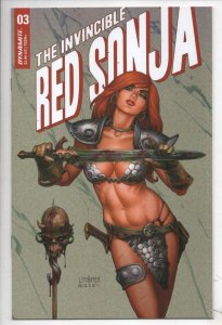 Invincible RED SONJA #3 B, NM, She-Devil, Linsner, more RS in store 2021