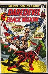 Daredevil #103 (1973) Black Widow