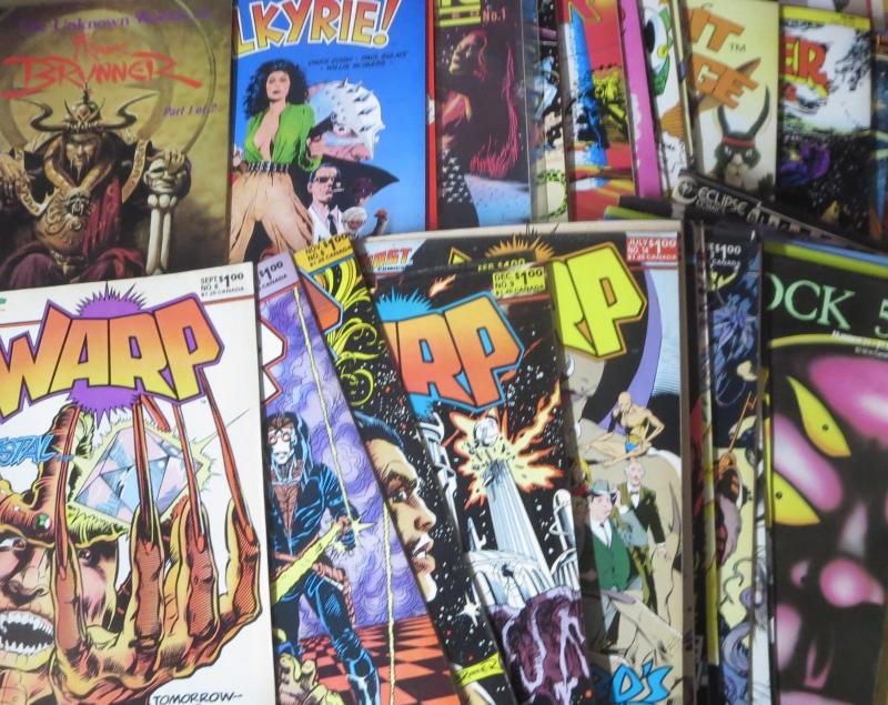 1980S-1990S INDIE COMIC survey WYSIWYG- 300 PLUS BOOKS Comic history long box