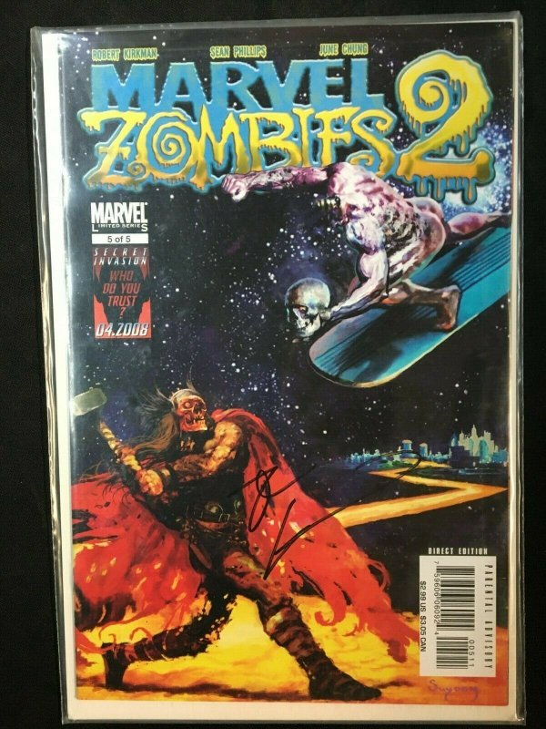 MARVEL ZOMBIES 2 #1-5 VF-NM ALL SIGNED BY ROBERT KIRKMAN 