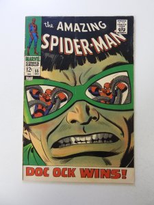 The Amazing Spider-Man #55 (1967) VG+ condition moisture damage