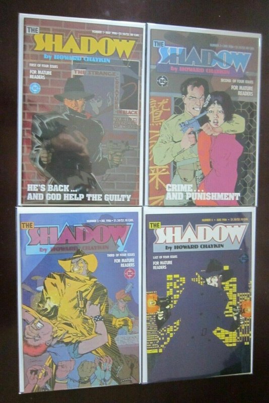 Shadow limited comic set:#1-4 8.5 VF+ (1996)