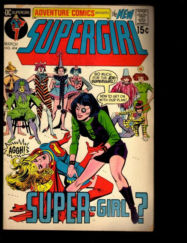 Lot Of 4 Adventure Comics DC Comic Books # 400 404 410 435 Supergirl Spectre NE3