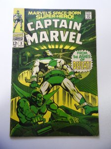 Captain Marvel #3 (1968) FN Condition