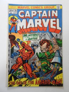 Captain Marvel #24 (1973) VG- Condition