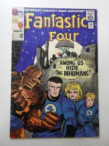 Fantastic Four #45 (1965) FN- Condition! First appearance of the Inhumans!