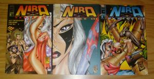 Nira X: Series III #1-3 VF/NM complete series BILL MAUS entity comics bad girl 2
