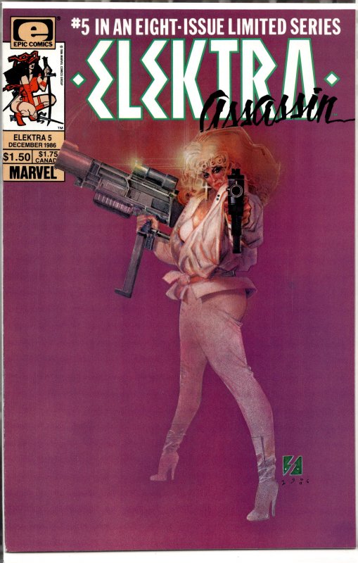 Elektra: Assassin #5 (1986) Elektra
