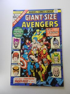 Giant-Size Avengers #5 (1975) VF condition