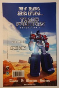 Transformers: the War Within #4 (8.0, 2002)