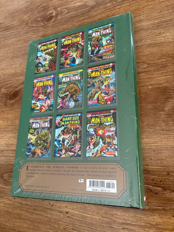 Marvel Masterworks Vol # 385 Man-Thing 2-14 Limited 540 Sealed Copy 3 J422