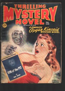 Thrilling Mystery Novel-Fall 1945-Horror cover art-See You In The Morgue Robert