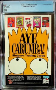 Itchy & Scratchy Comics #2 (1994) - CGC 9.4 - Cert#4371905007