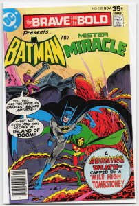 The Brave and the Bold #138 (1977) Mister Miracle