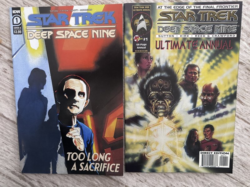 Star Trek: Deep Space Nine - Too Long A Sacrifice #1 & ANNUAL # 1 (2020 ...