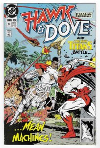 Hawk and Dove #12 Direct Edition (1990)