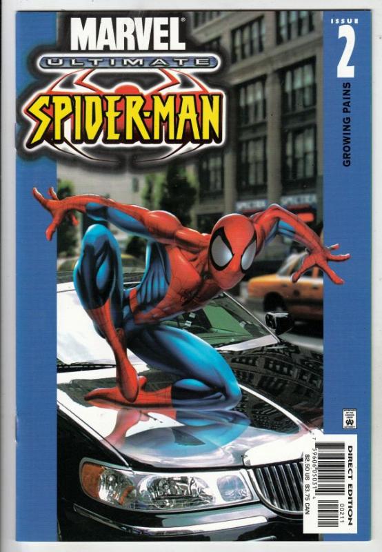 Spider-Man, Ultimate #2 (Nov-00) NM/MT Super-High-Grade Spider-Man