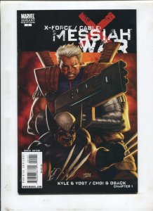 X-FORCE /CABLE-MESSIAH WAR #1(9.2) VARIANT COVER!