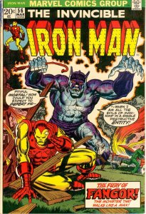 Iron Man (1st Series) #56 VG ; Marvel | low grade comic Fangor Jim Starlin