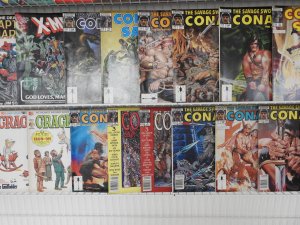 Huge Lot 78 Magazines W/ MAD, Conan, Spirit, Cracked Avg VG/FN Condition!