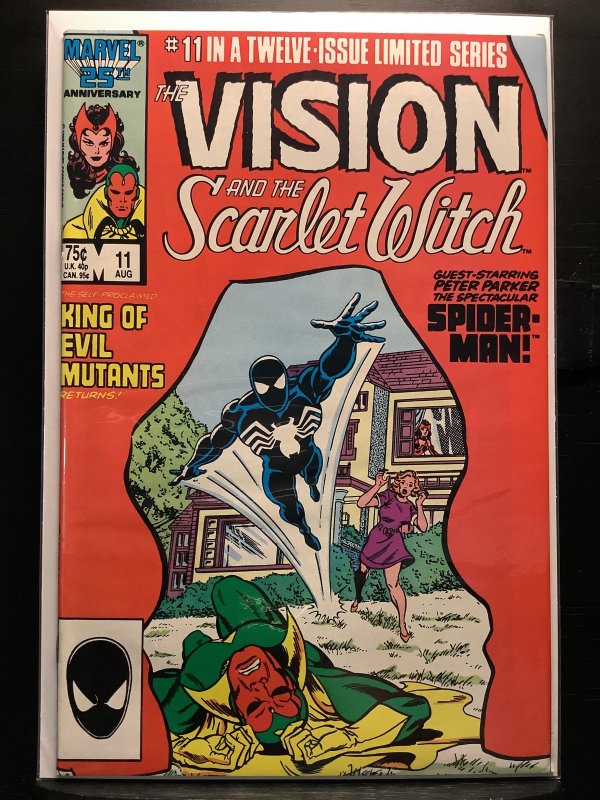 The Vision and the Scarlet Witch #11 Direct Edition (1986)