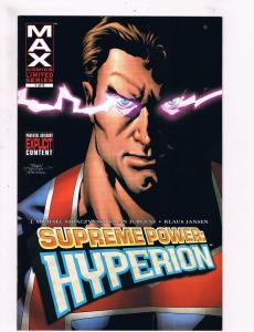 Supreme Power: Hyperion # 1 NM MAX/Marvel Comic Books Nighthawk Great Issue! SW6