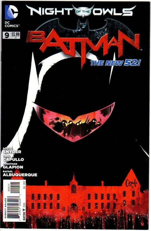 BATMAN (2011) 9 NEW 52 VF+ July 2012