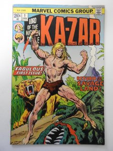 Ka-Zar #1 (1974) VG+ Condition